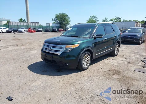 2013 Ford Explorer Xlt из США, поврежденный, VIN 1FM5K8D81DGA73675